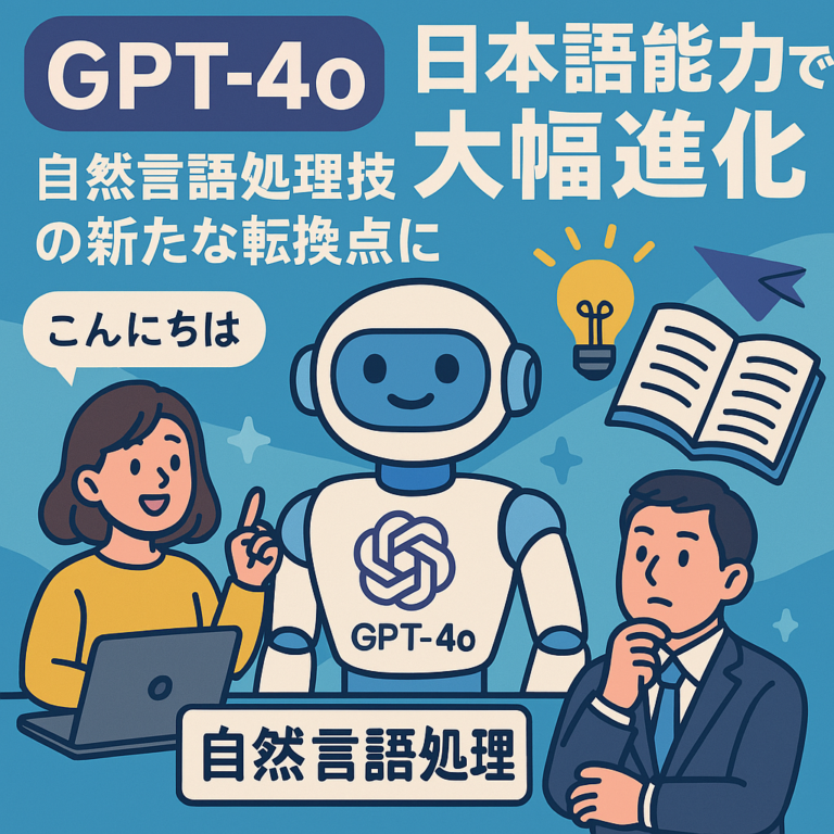 GPT-4oが日本語能力で大幅進化、自然言語処理技術の新たな転換点に