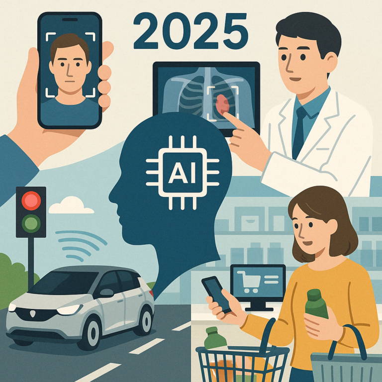 【2025年最新】画像認識AIが変える私たちの日常 – 医療からショッピングまで拡大する応用分野