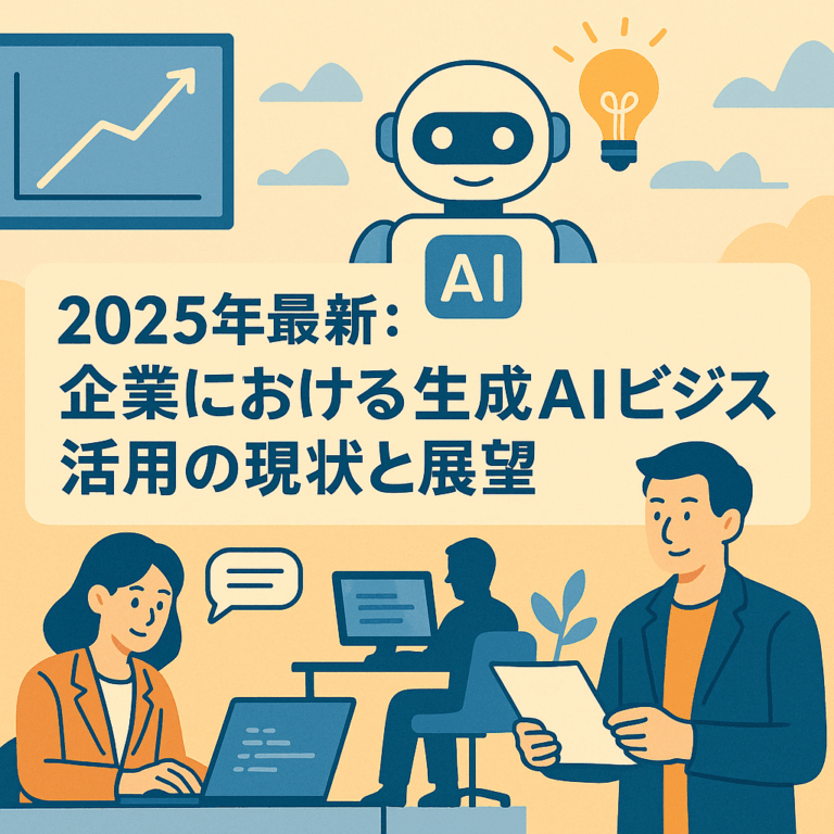 2025年最新：企業における生成AIビジネス活用の現状と展望