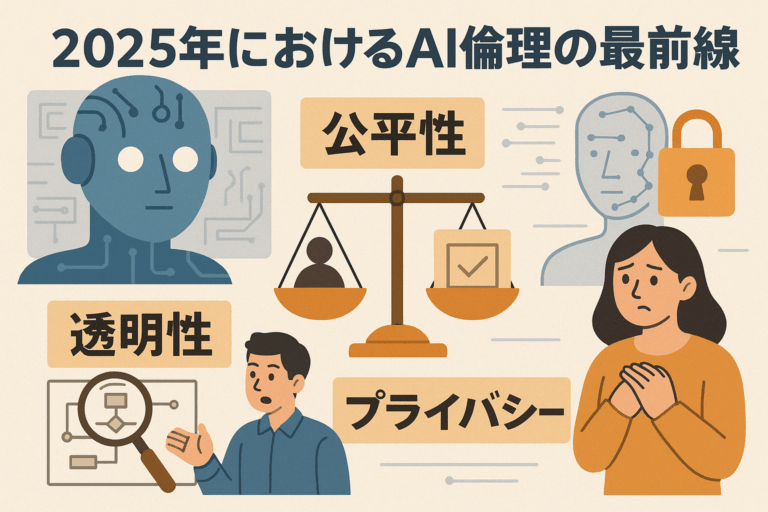 2025年におけるAI倫理の最前線：透明性、公平性、プライバシーの課題と展望