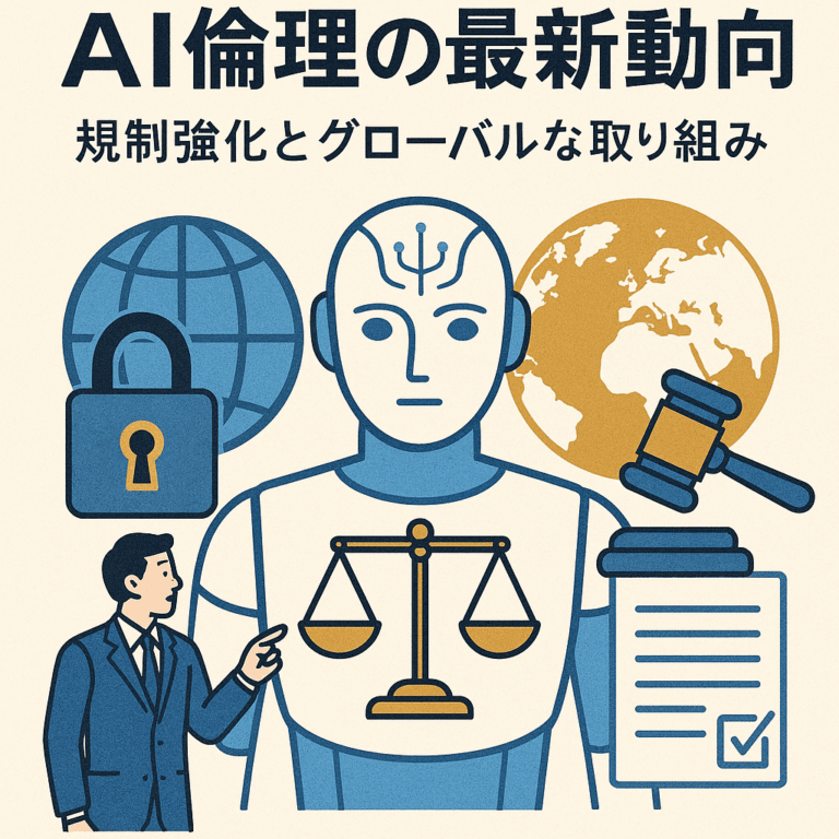AI倫理の最新動向：規制強化とグローバルな取り組み