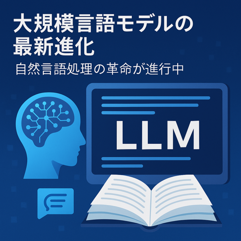 大規模言語モデルの最新進化：自然言語処理の革命が進行中