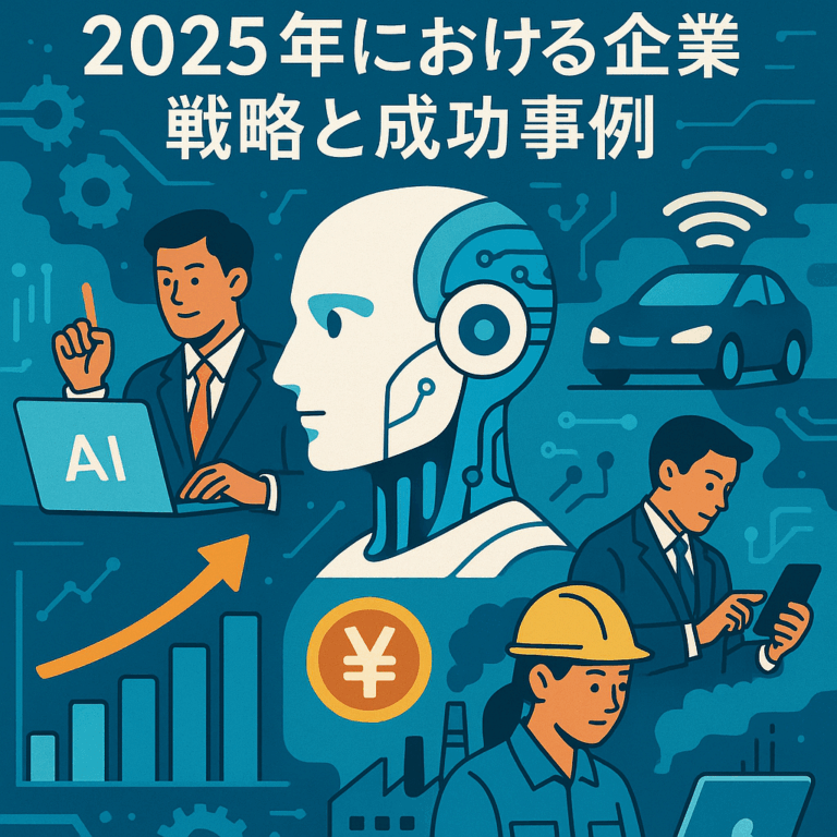 AIビジネス活用最前線：2025年における企業戦略と成功事例